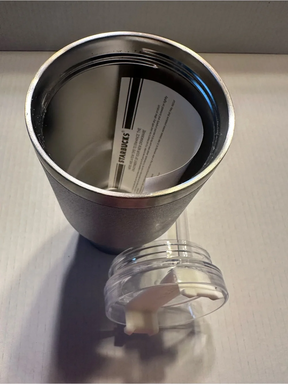 Stanley + Starbucks Silver Travel Tumbler